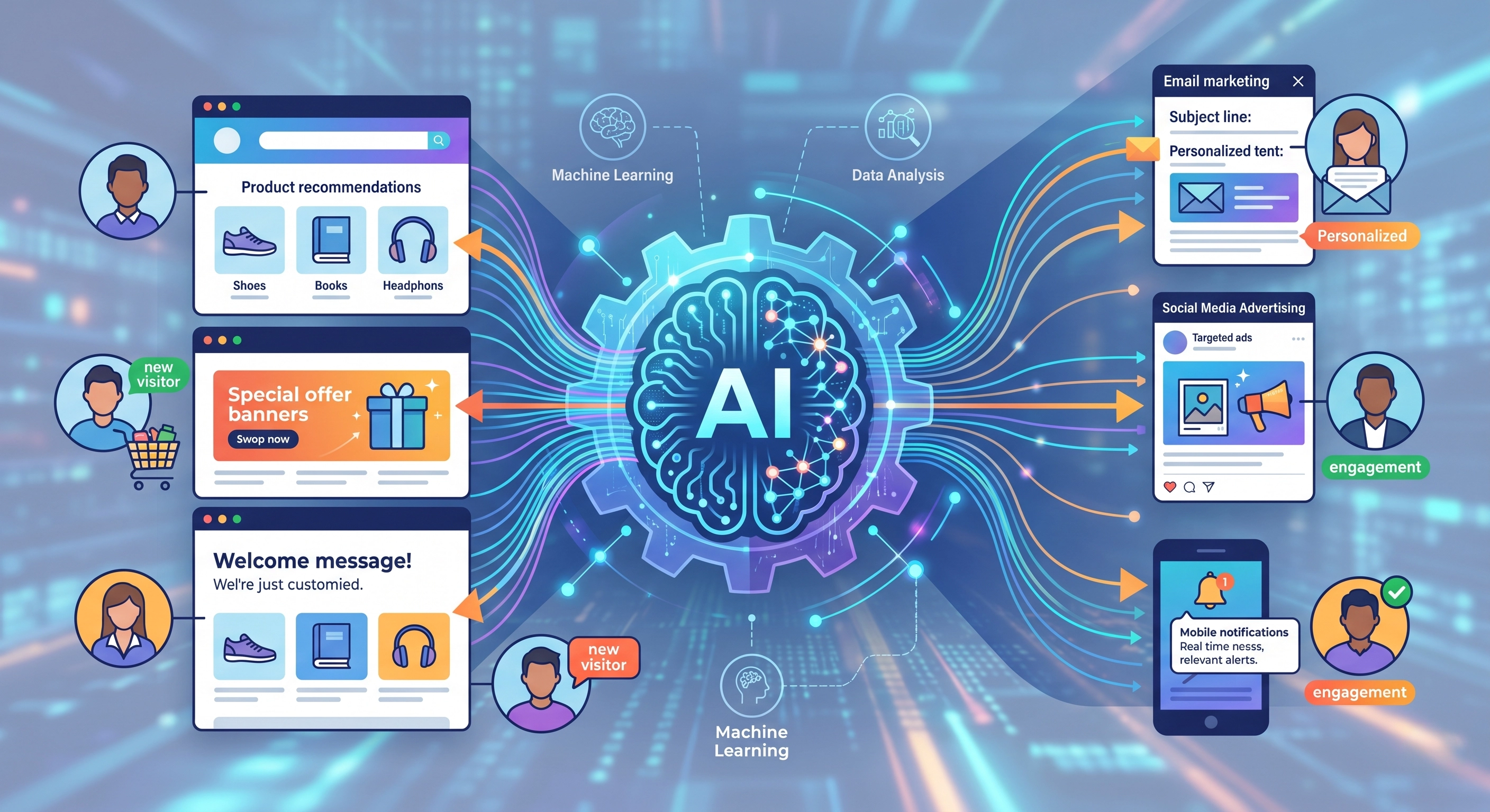 AI-Powered Personalization in Websites & Marketing